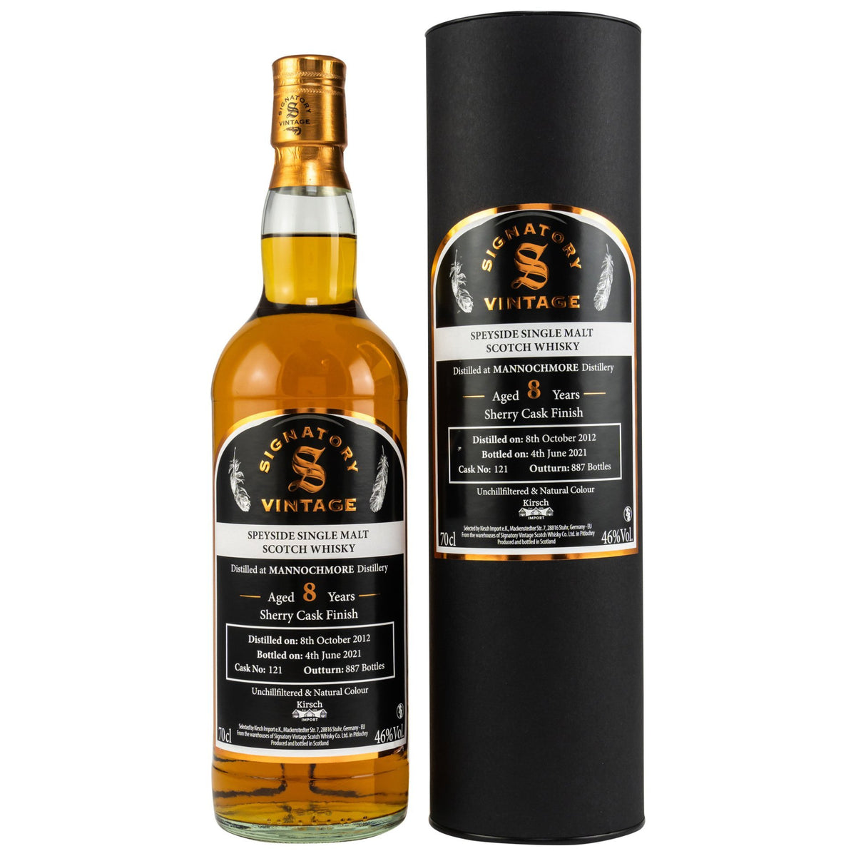 Mannochmore 8 Jahre Signatory