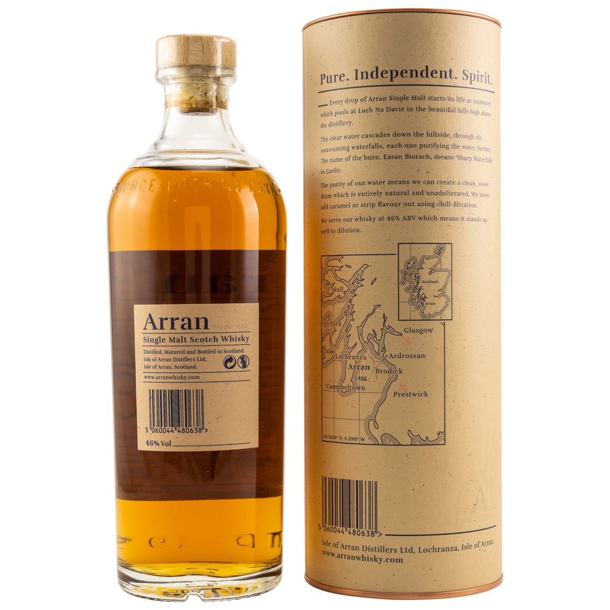 Arran 10 Jahre non-chillfiltered
