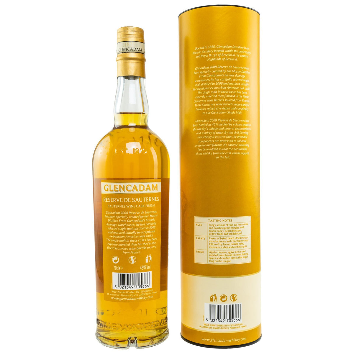 Glencadam 13 Jahre 2008 White Sauternes Cask Finish