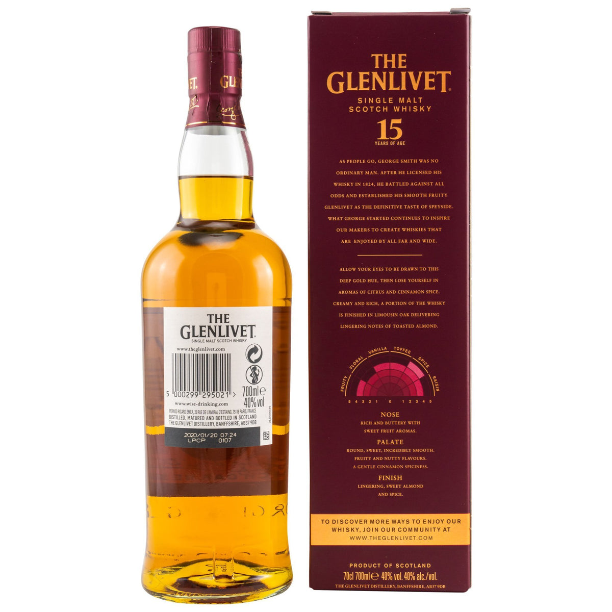 Glenlivet 15 Jahre French Oak Reserve