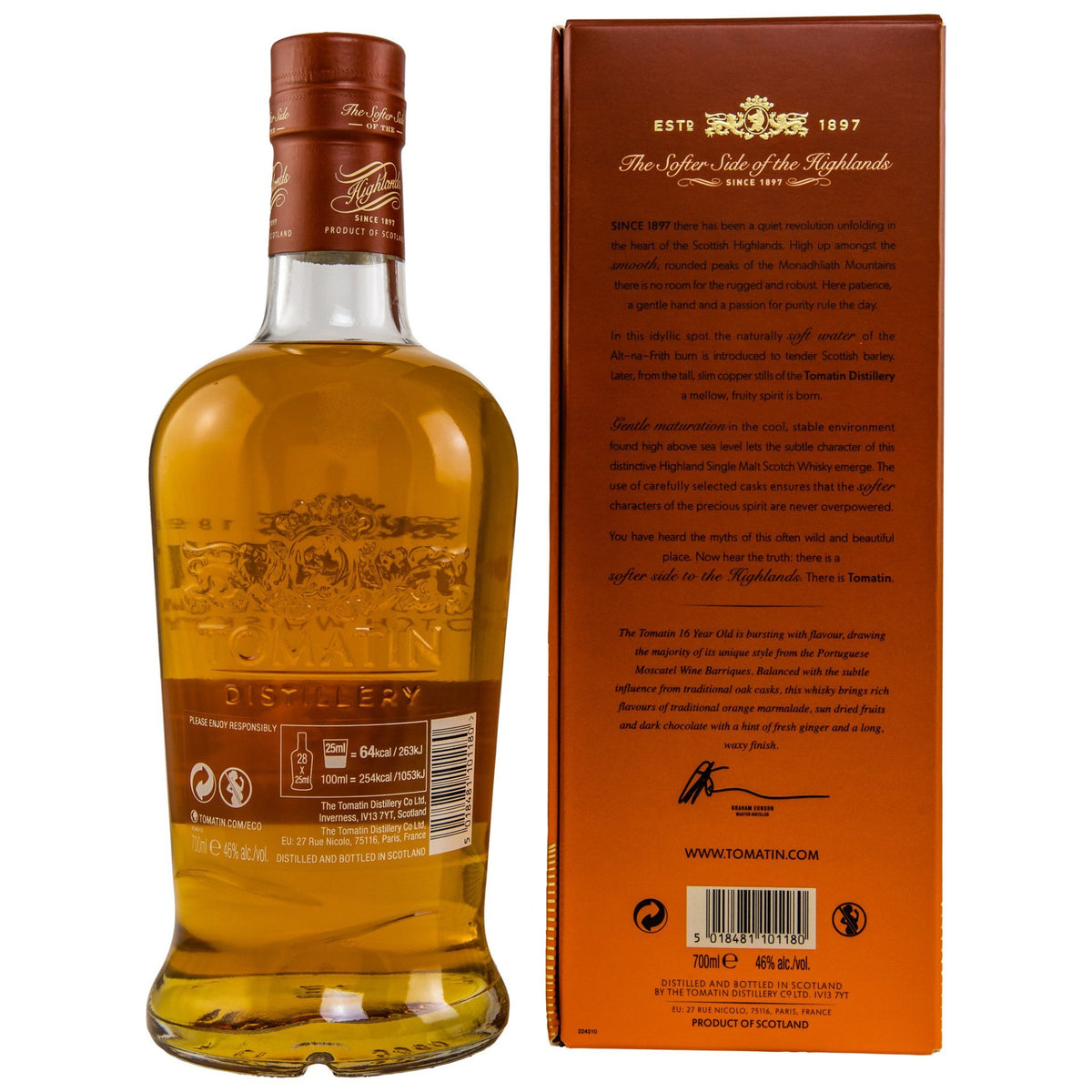 Tomatin 16 Jahre Moscatel Wine Cask