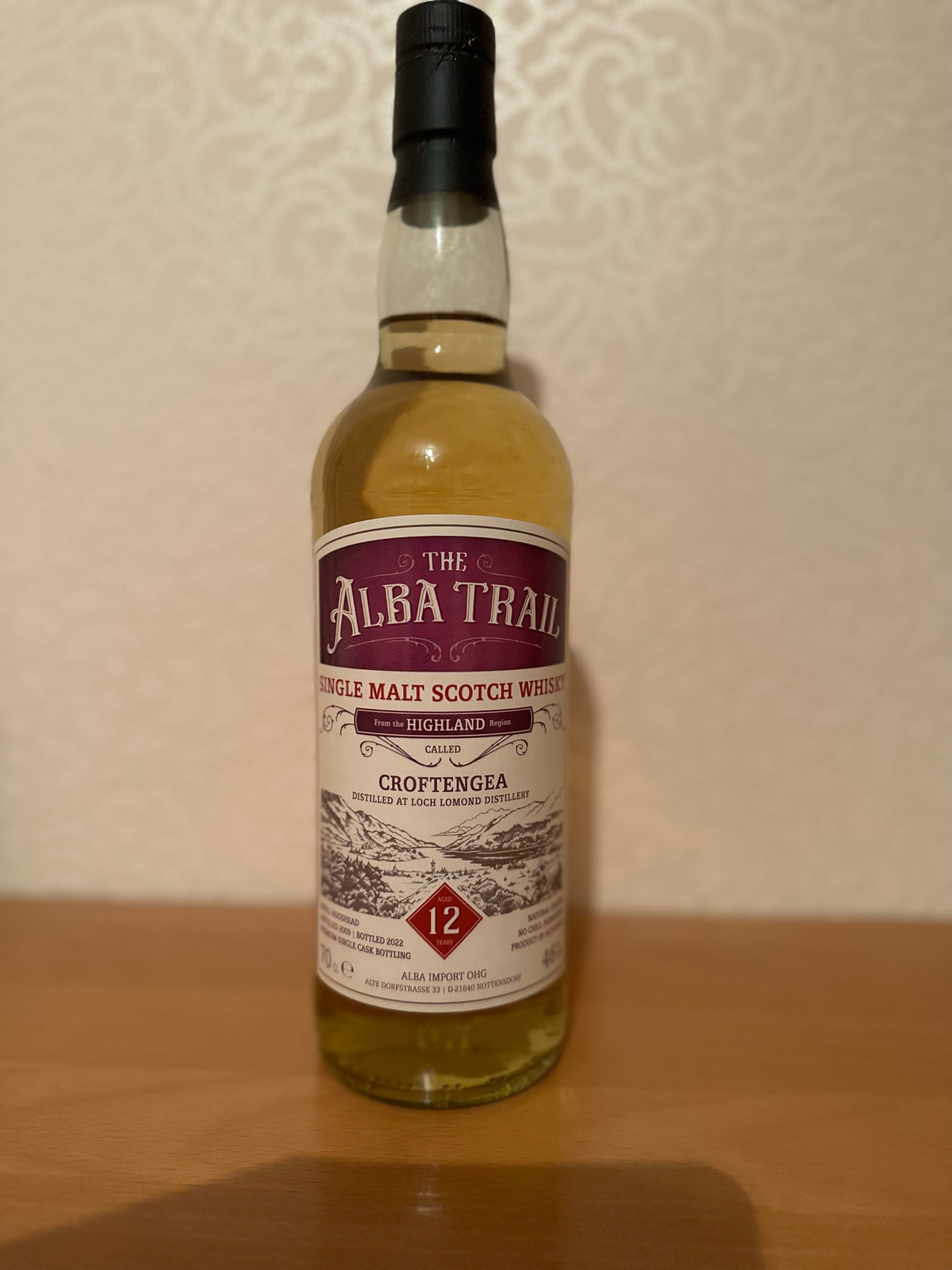 Croftengea 12 Jahre Loch Lomond Alba Trail