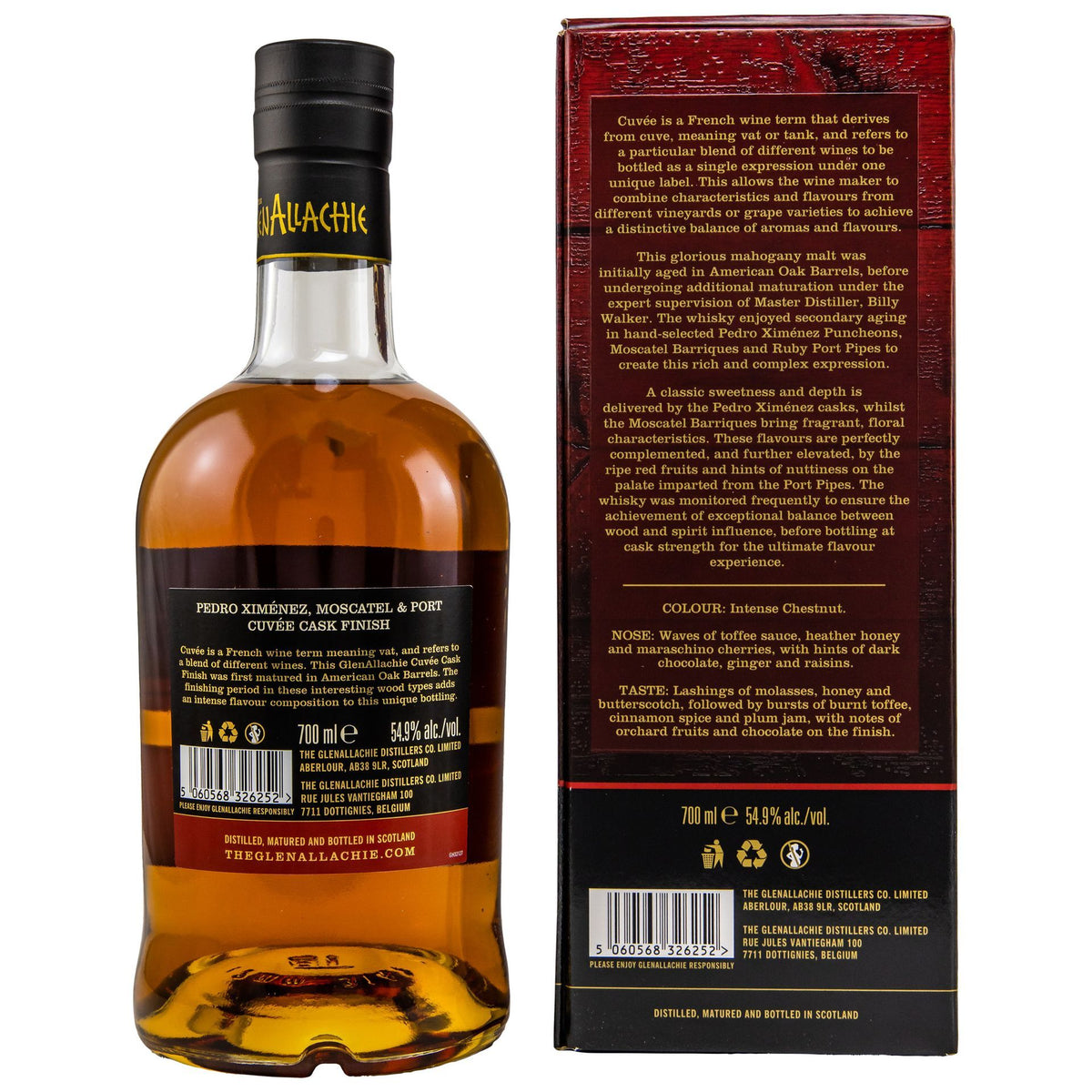 Glenallachie 10 Jahre 2012/2023 PX, Moscatel, Ruby Port Cuvee