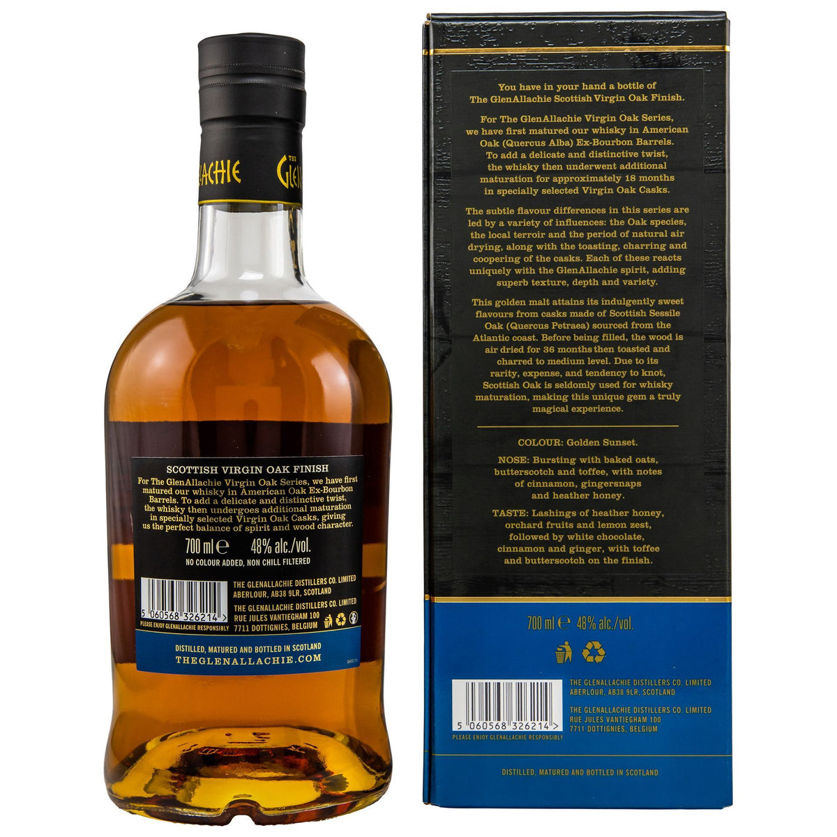 Glenallachie 8 Jahre Scottish Oak Wood Finish