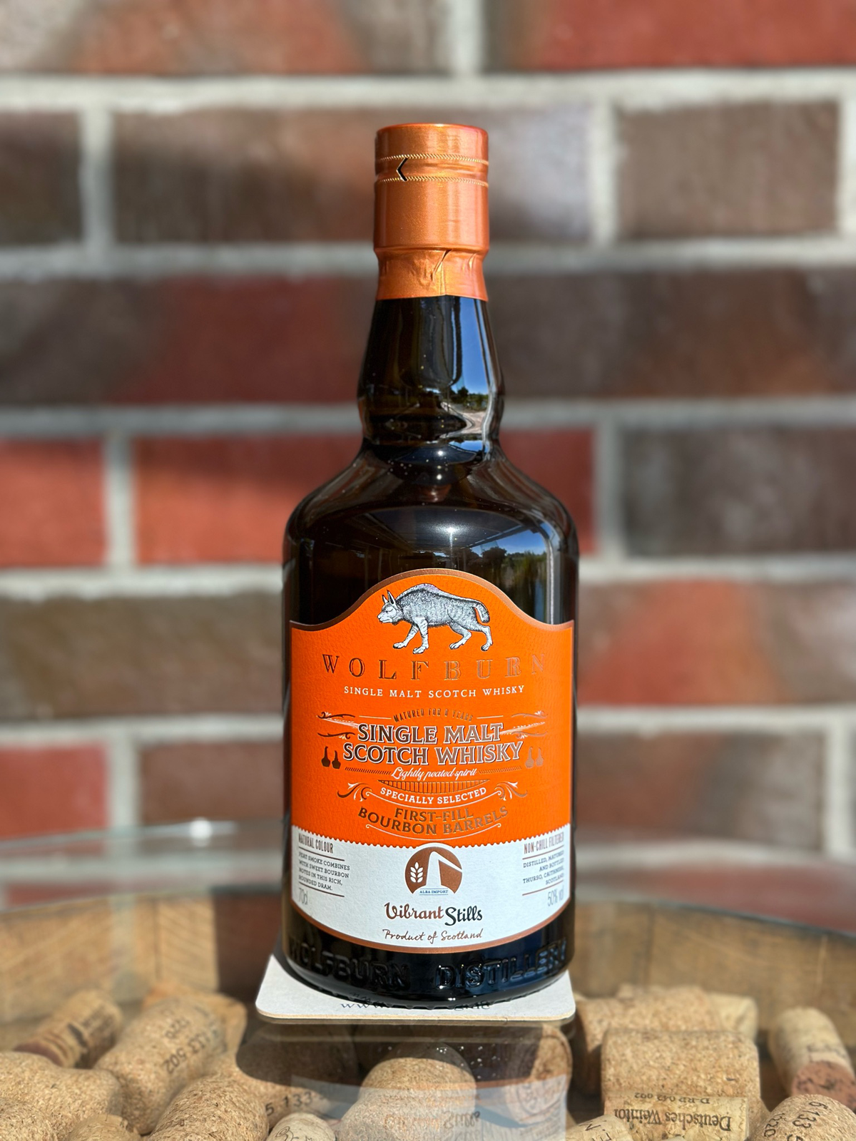 Wolfburn Vibrant Stills 2015 First Fill Bourbon