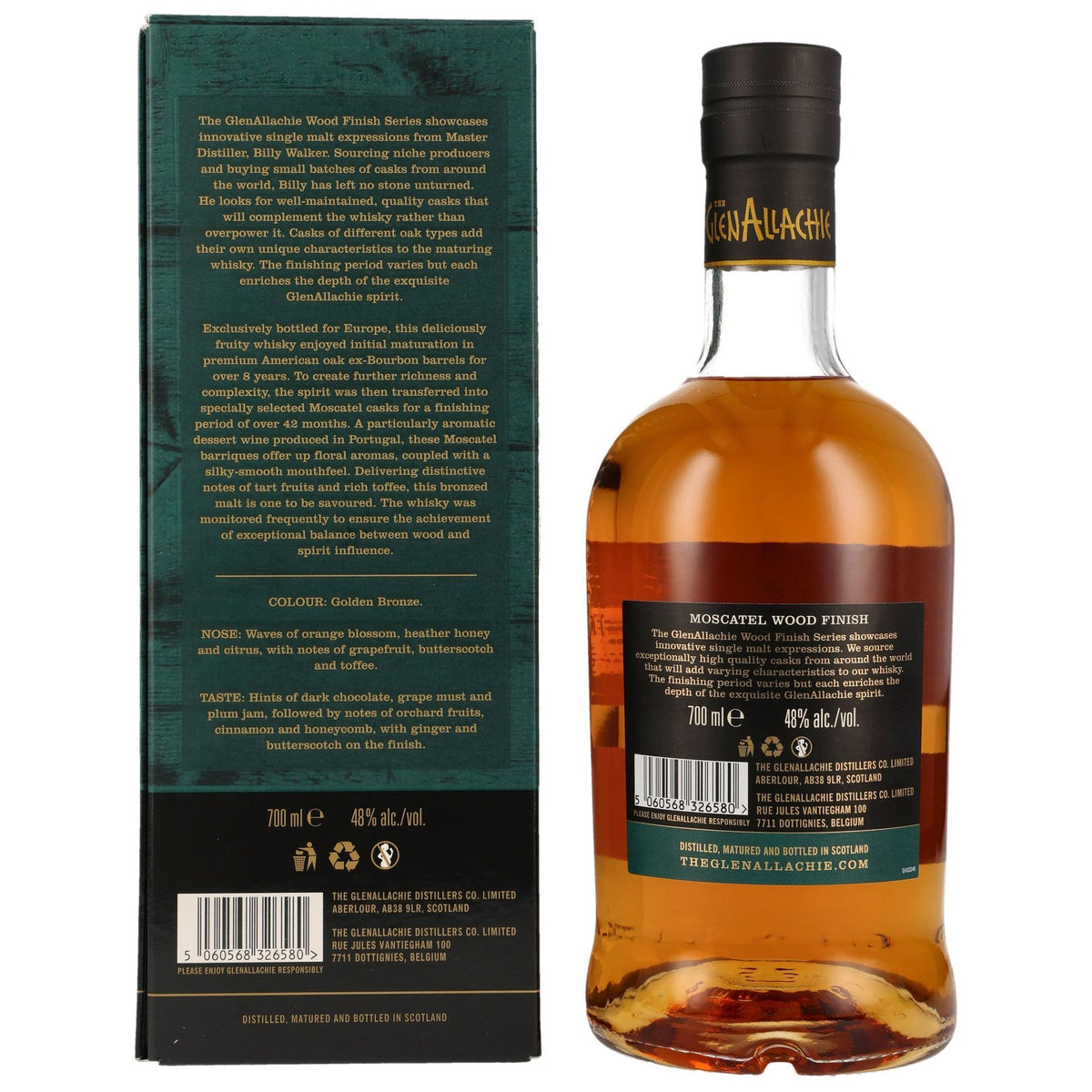 Glenallachie 12 Jahre Moscatel Wood Finish