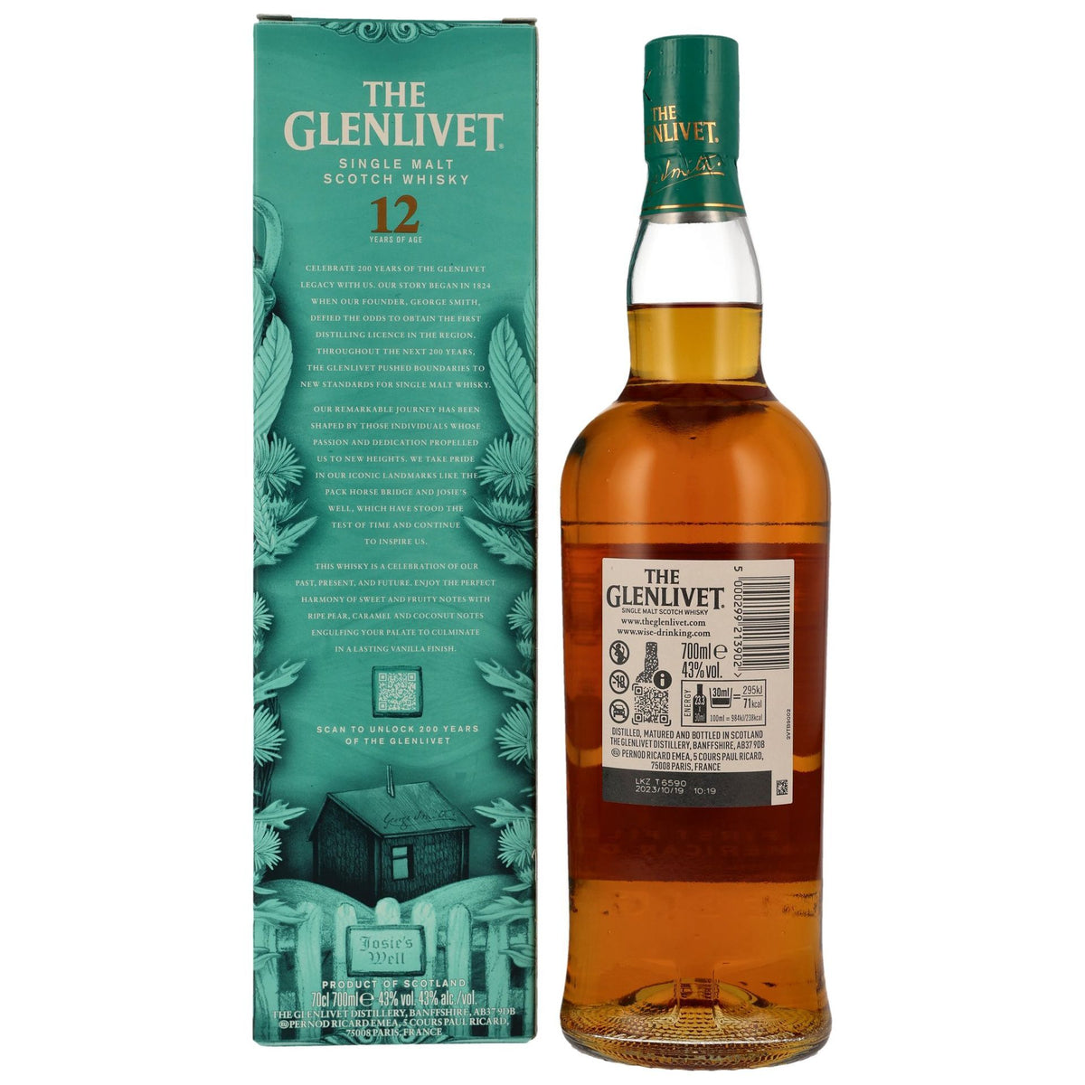 Glenlivet 12 Jahre 200Year Anniversary Edition