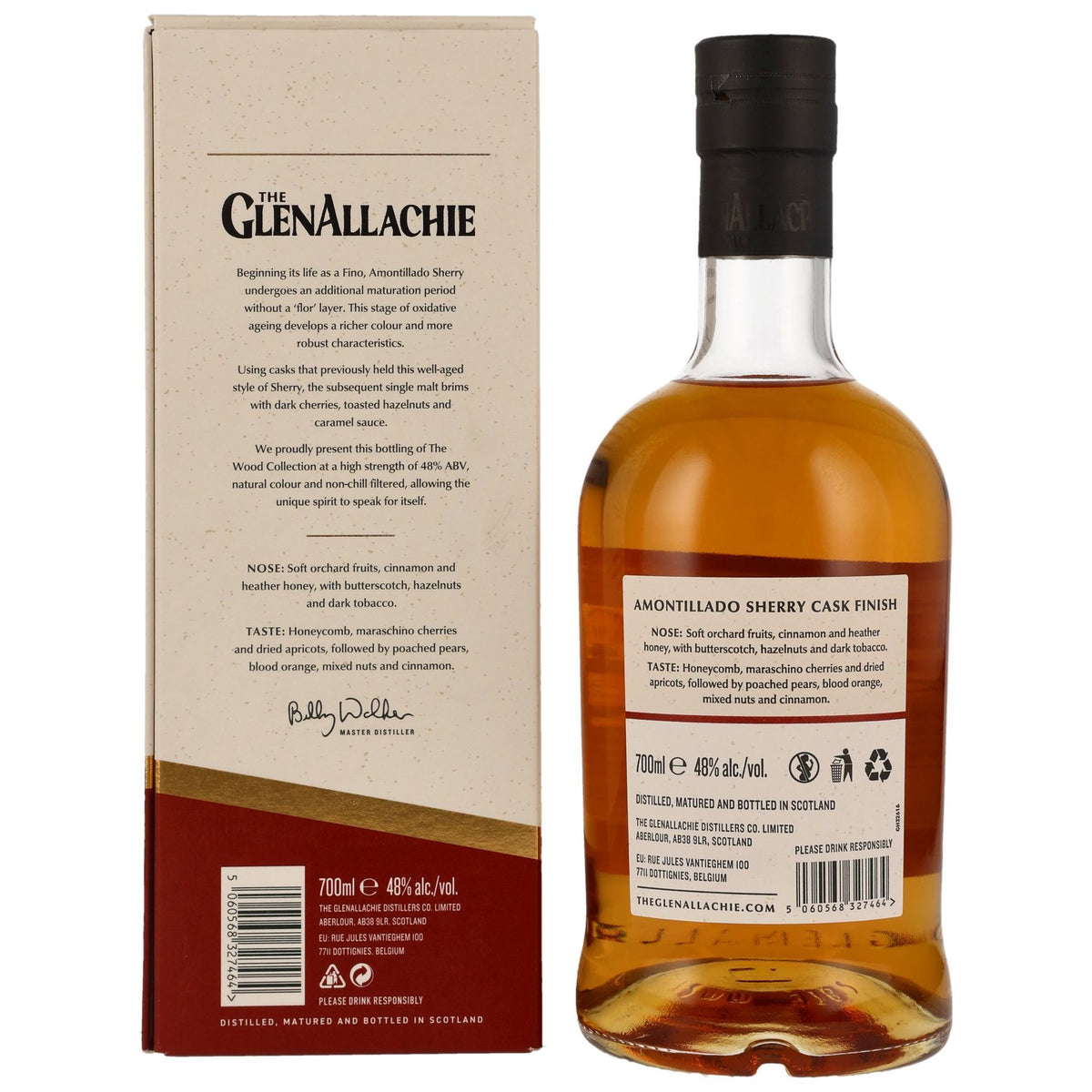 Glenallachie 9 Jahre Amontillado Sherry Finish - Limited Edition