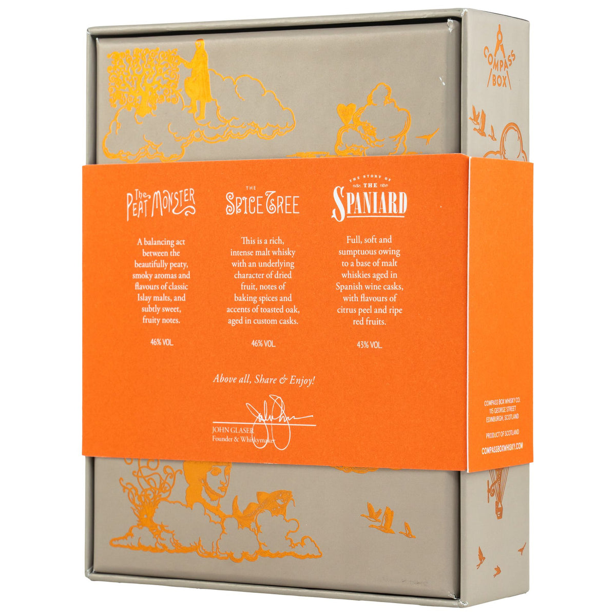 Compass Box Malt Whisky Collection 3 x 5cl