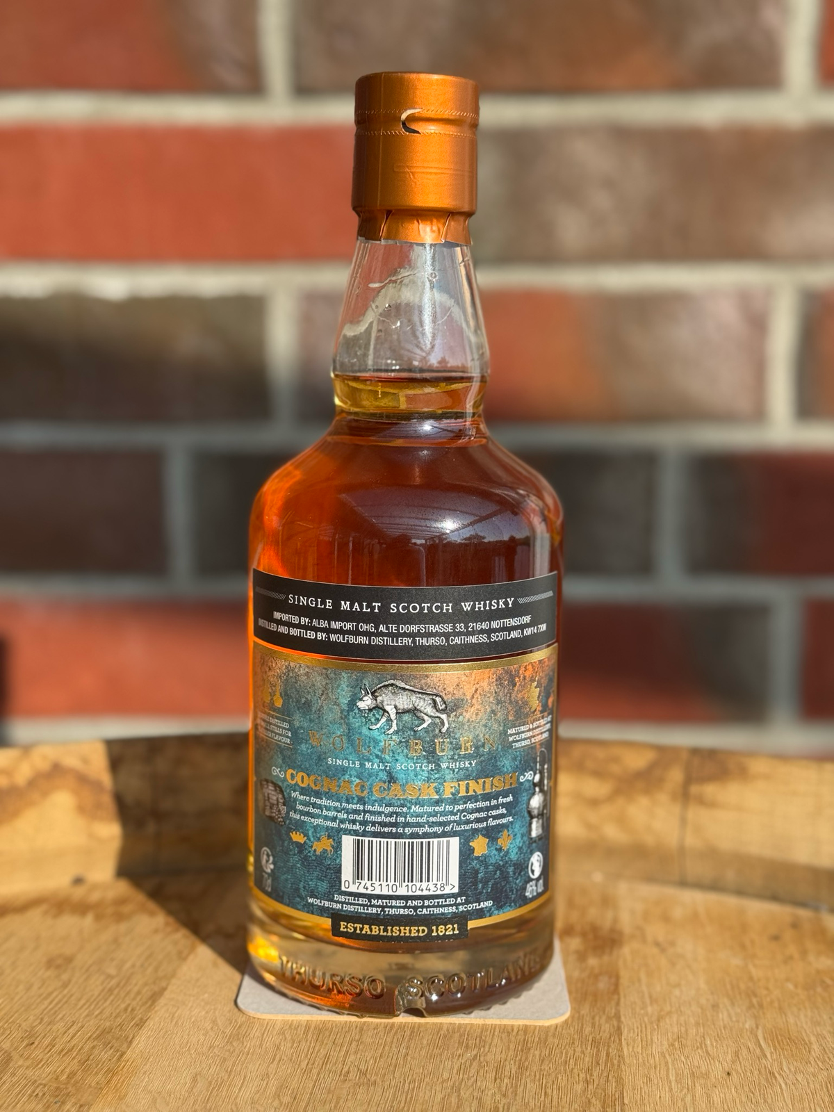 Wolfburn Cognac Cask Finish