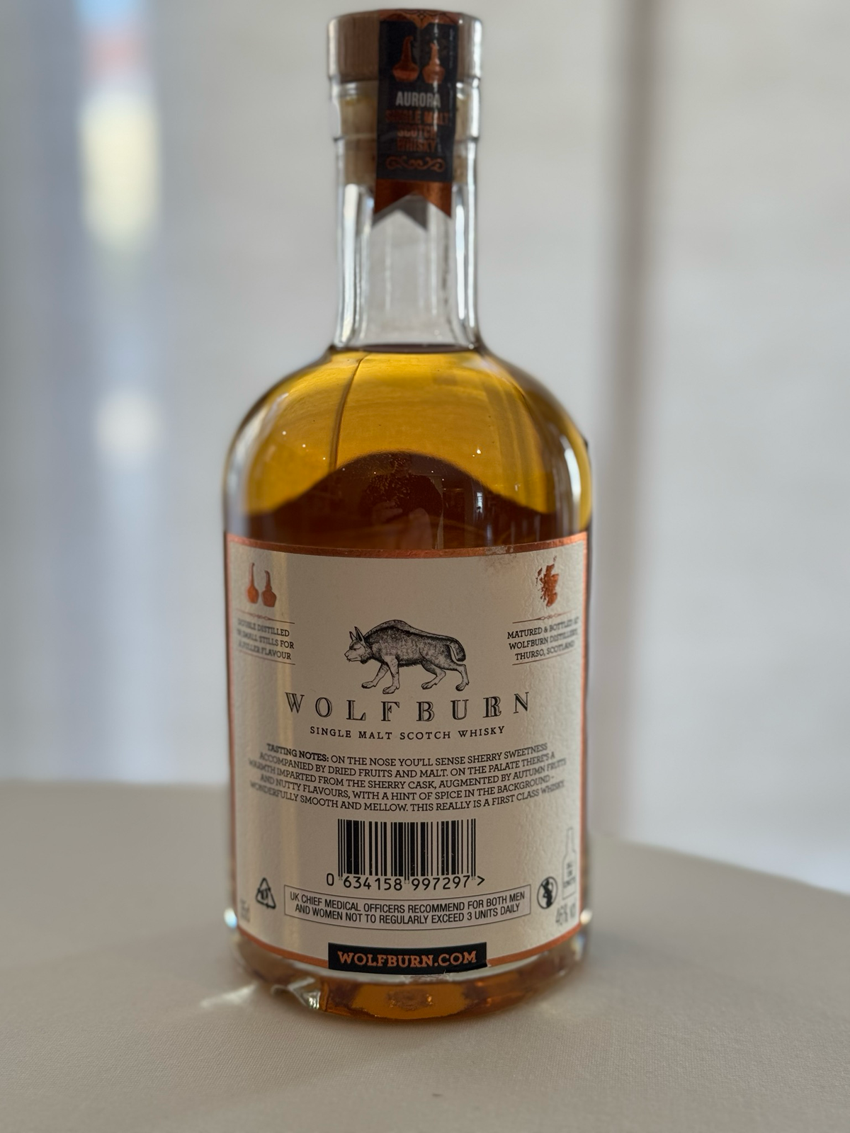 Wolfburn Aurora 0,35 Liter Flasche
