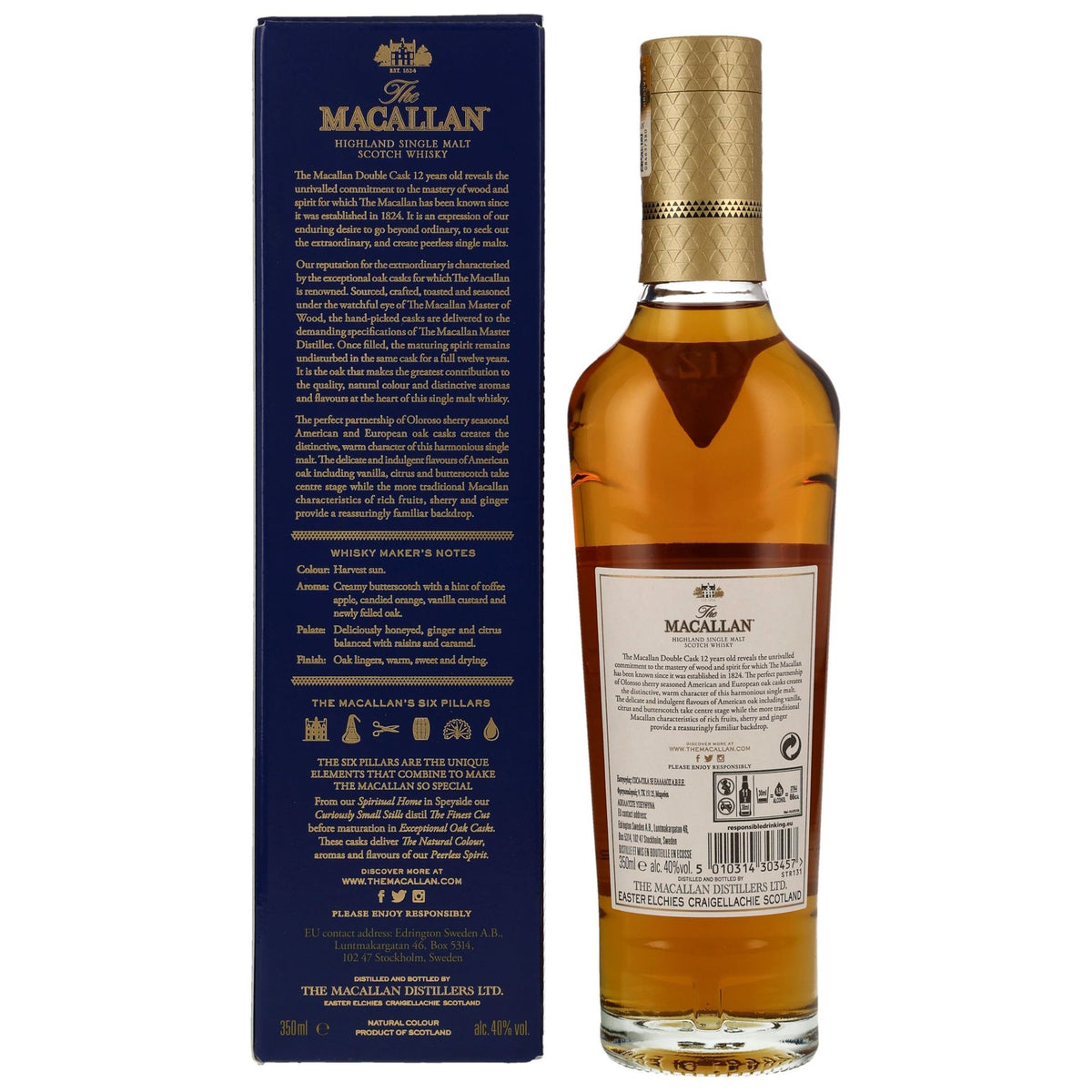 Macallan 12 Jahre Double Cask 0,35 Liter