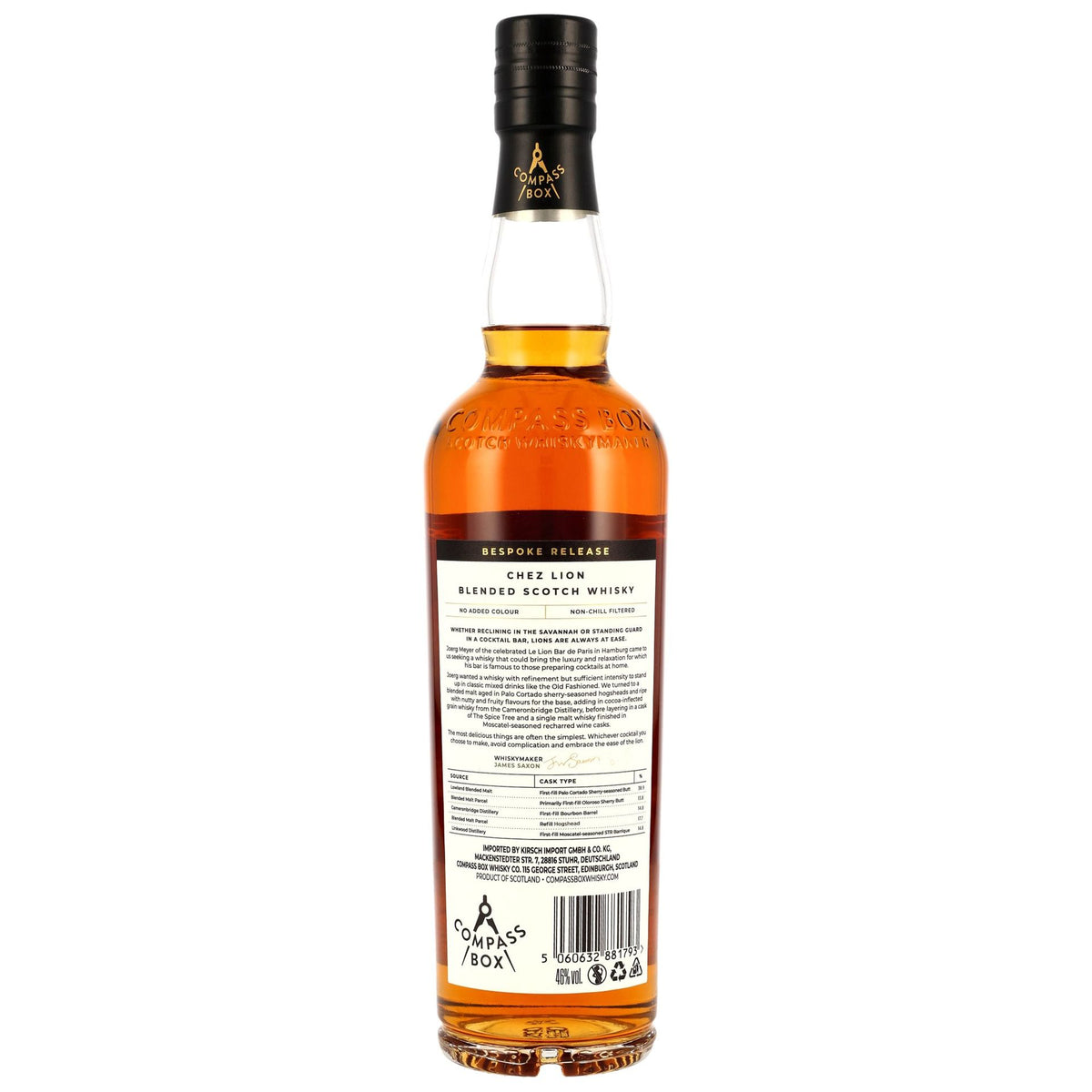 Compass Box Chez Lion