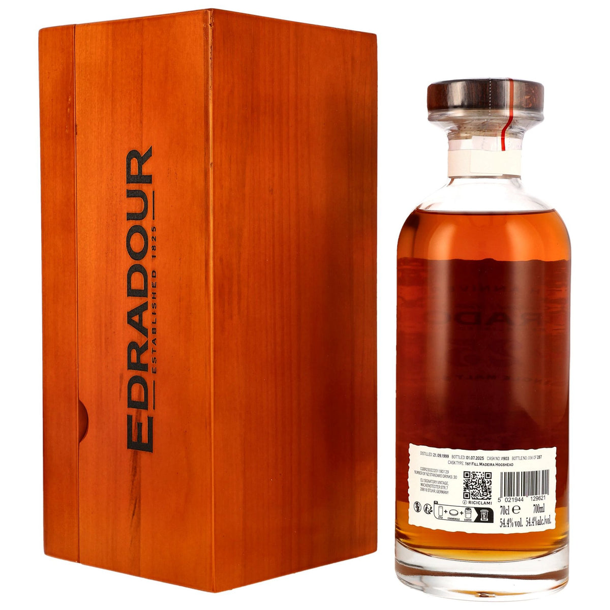 Edradour 25 Jahre Madeira Fass 903 200th Anniversary