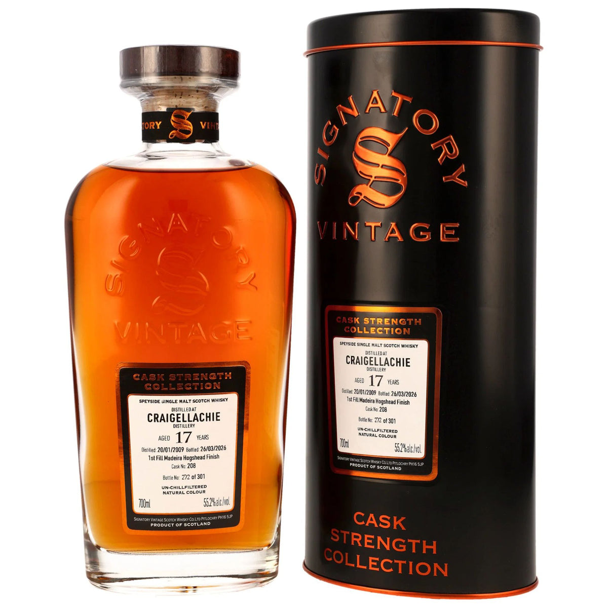 Craigellachie 17 Jahre 2009/2026 Sig Fass 208