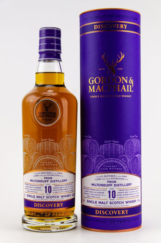 Miltonduff 10 Jahre Discovery G&M