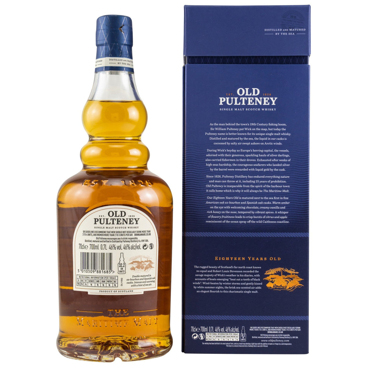 Old Pulteney 18 Jahre