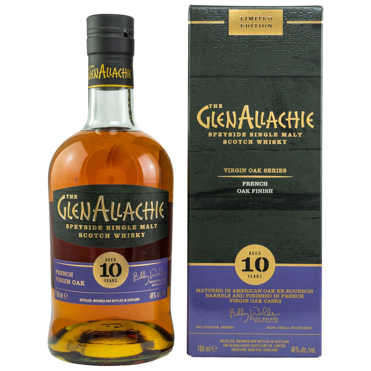 Glenallachie 10 Jahre French Oak Wood Finish