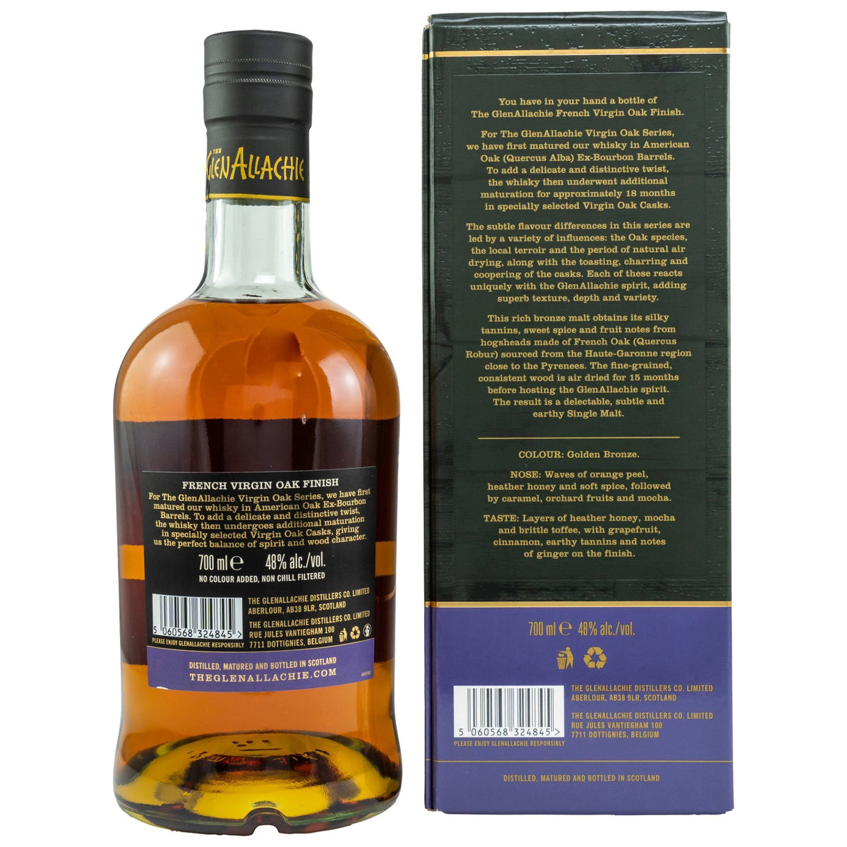 Glenallachie 10 Jahre French Oak Wood Finish