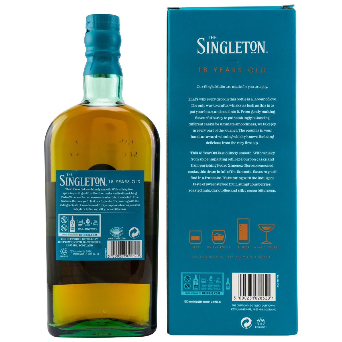 Singleton of Dufftown 18 Jahre