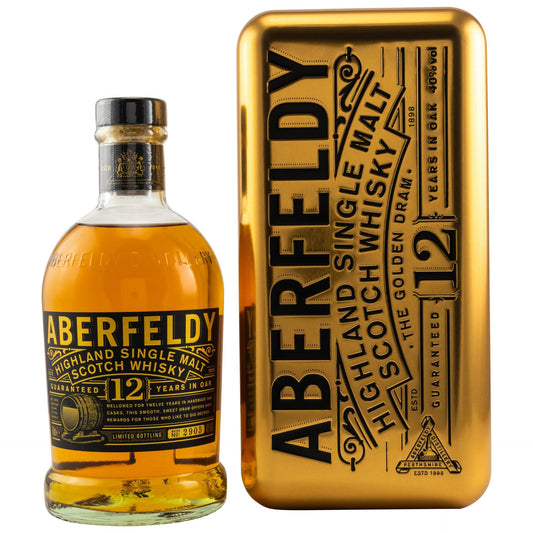 Aberfeldy 12 Jahre Goldbarren