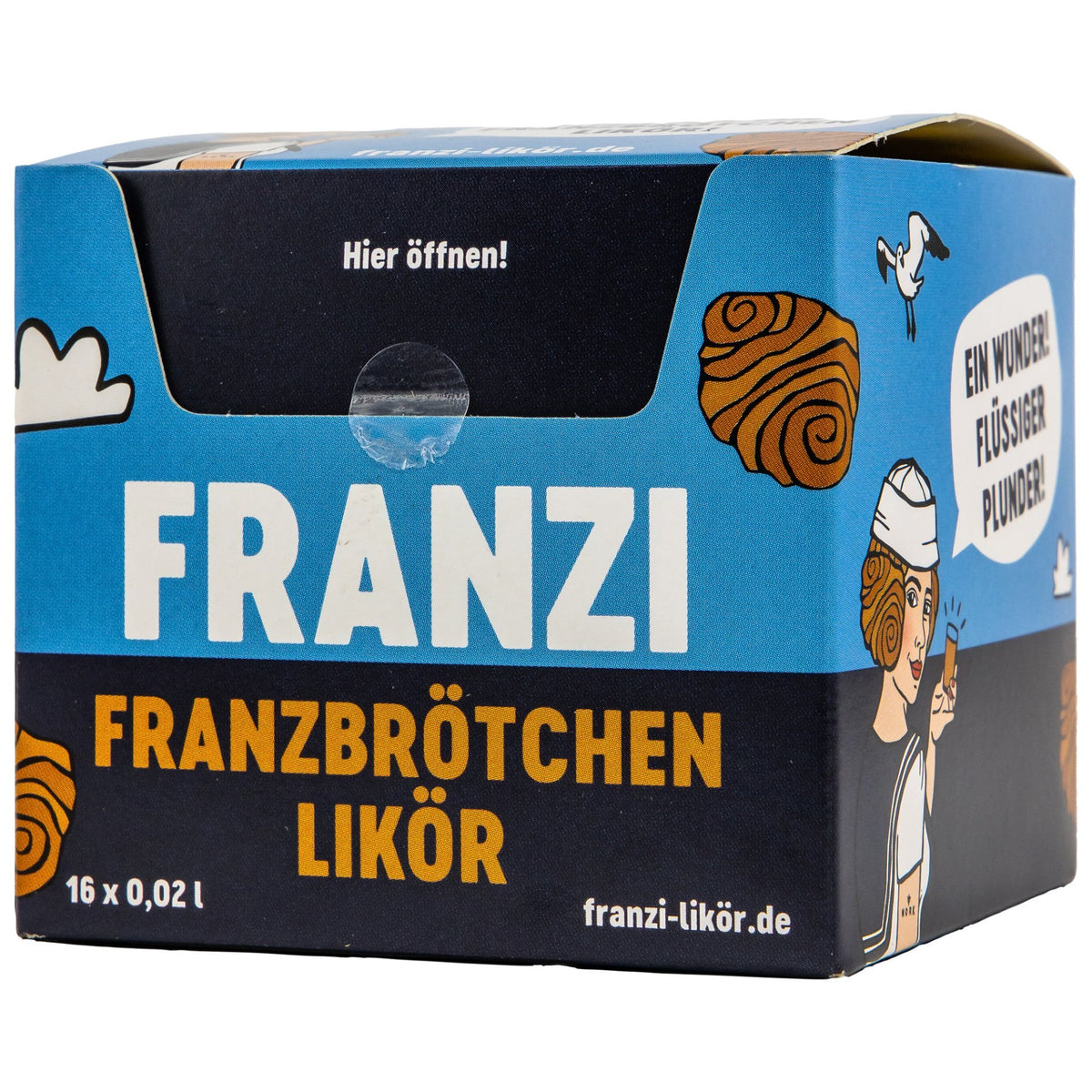 Franzi Franzbrötchenlikör Miniatur