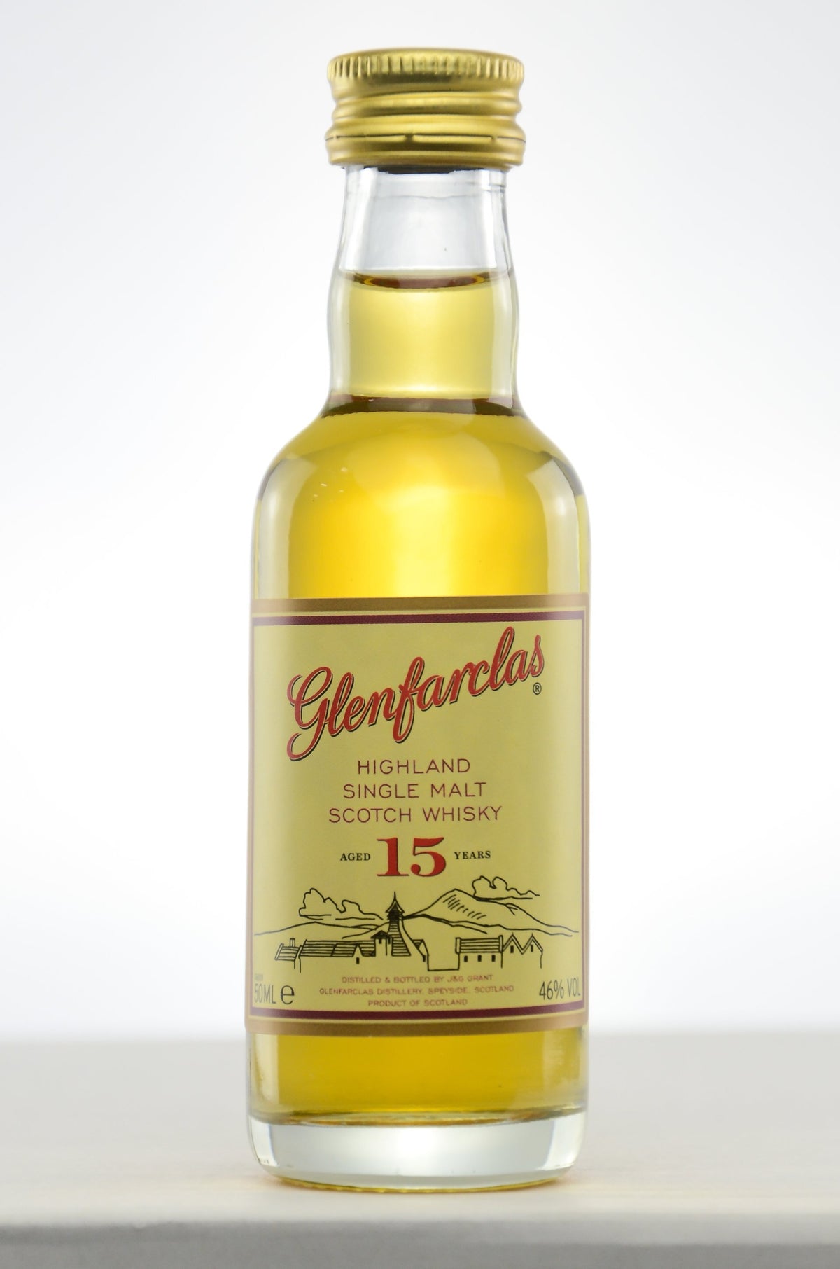 Glenfarclas 15 Jahre Miniatur