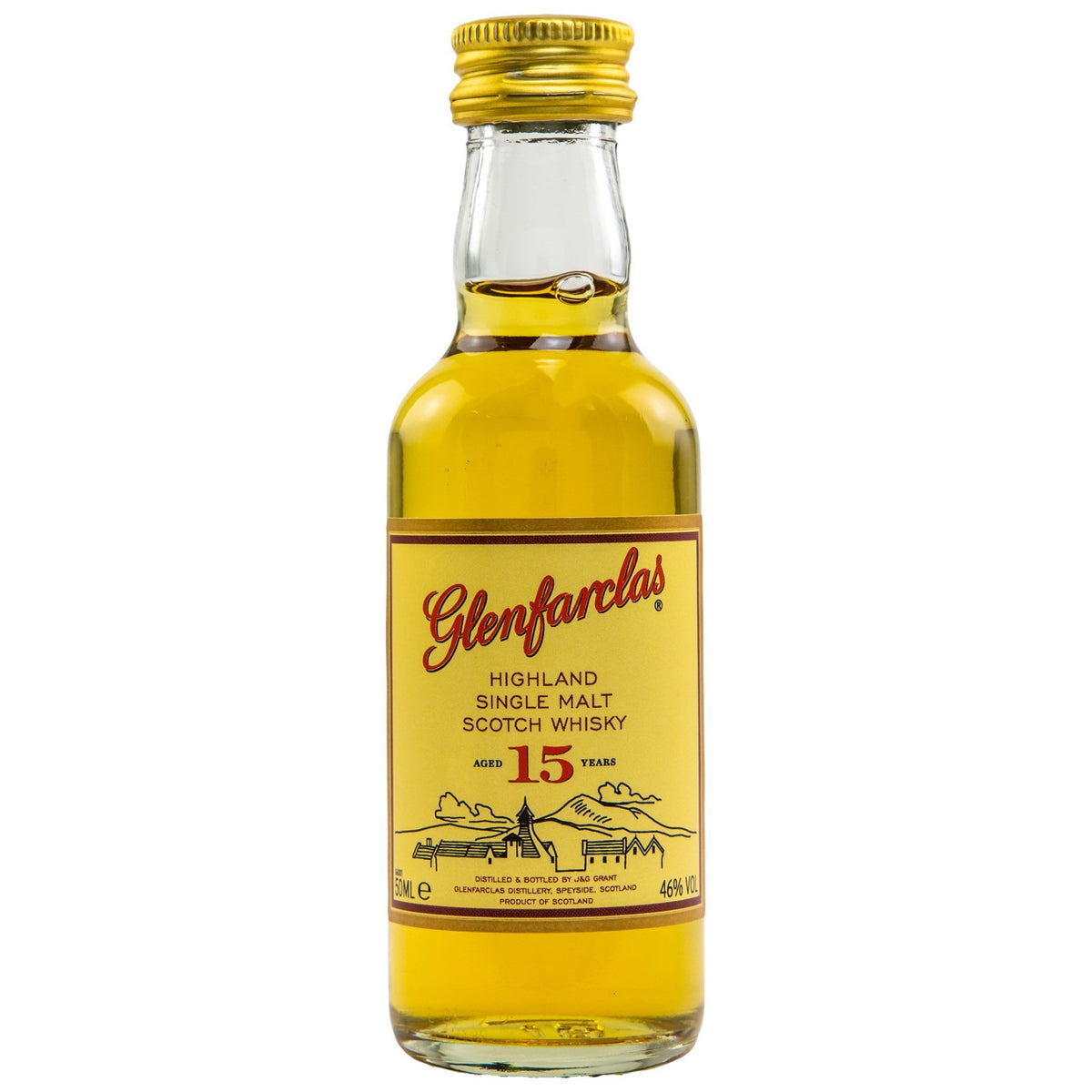 Glenfarclas 15 Jahre Miniatur