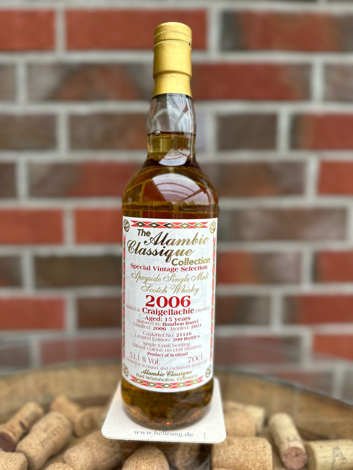 Craigellachie 15 Jahre 2006 Alambic Classique