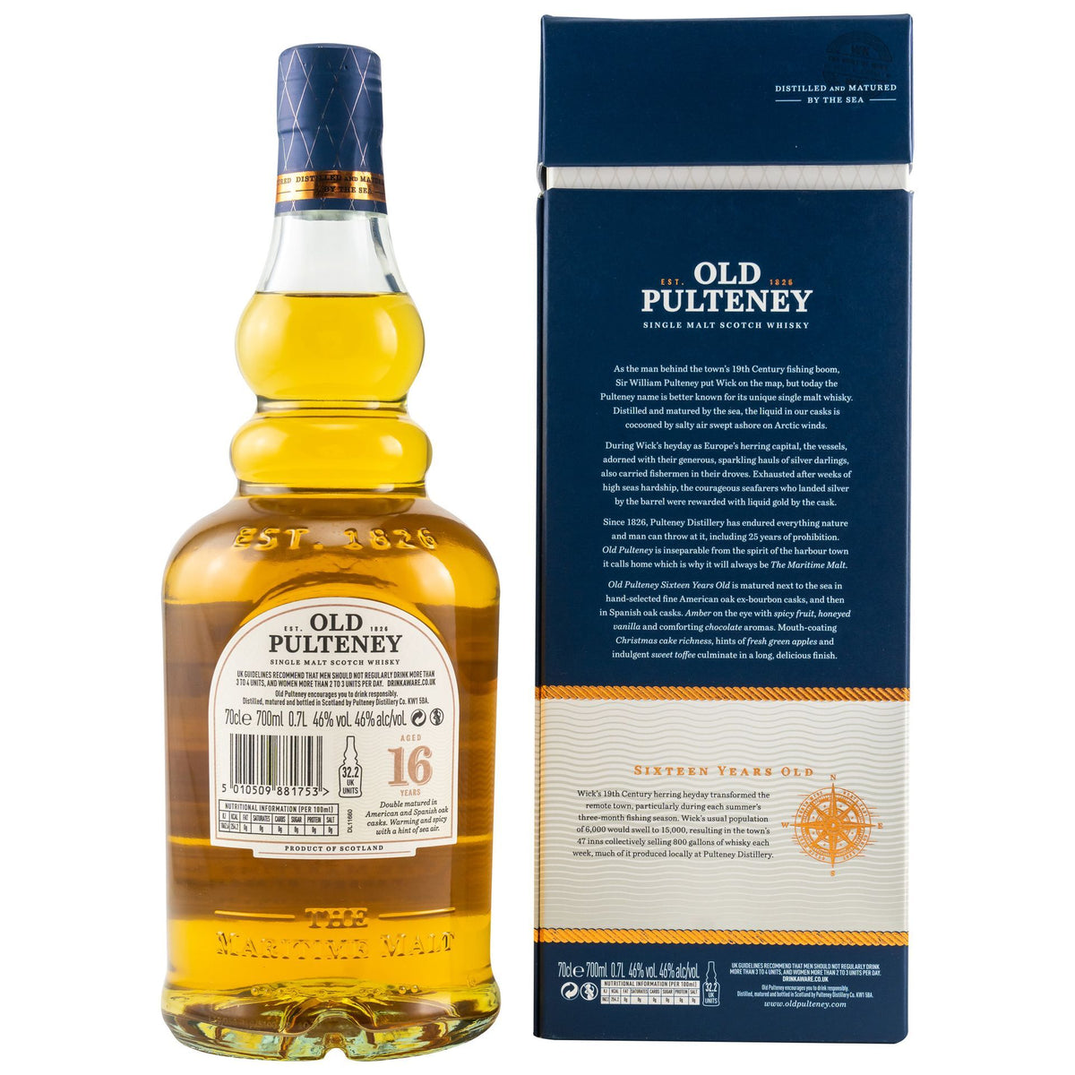 Old Pulteney 16 Jahre 2006 Fass 1927