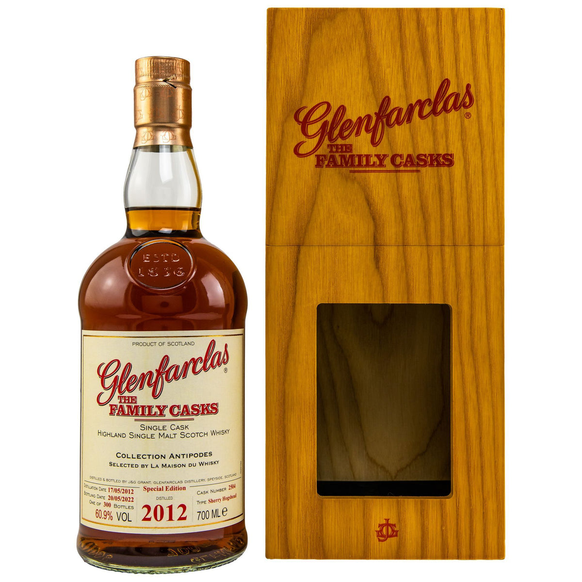 Glenfarclas 10 Jahre Family Cask 2504