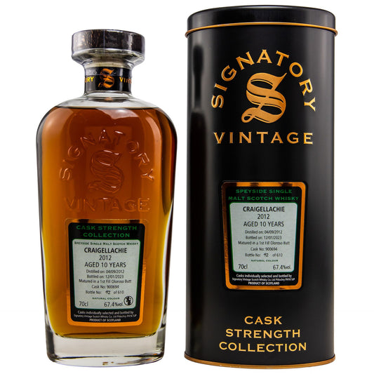 Craigellachie 10 Jahre 2012/2023 Sig Fass 900694