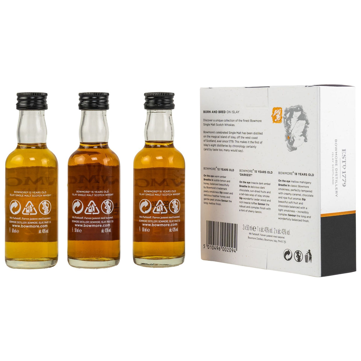 Bowmore Miniatur Collection