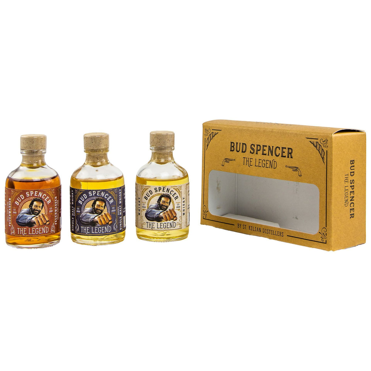 Bud Spencer The Legeng Tasting Box 3x0,05cl
