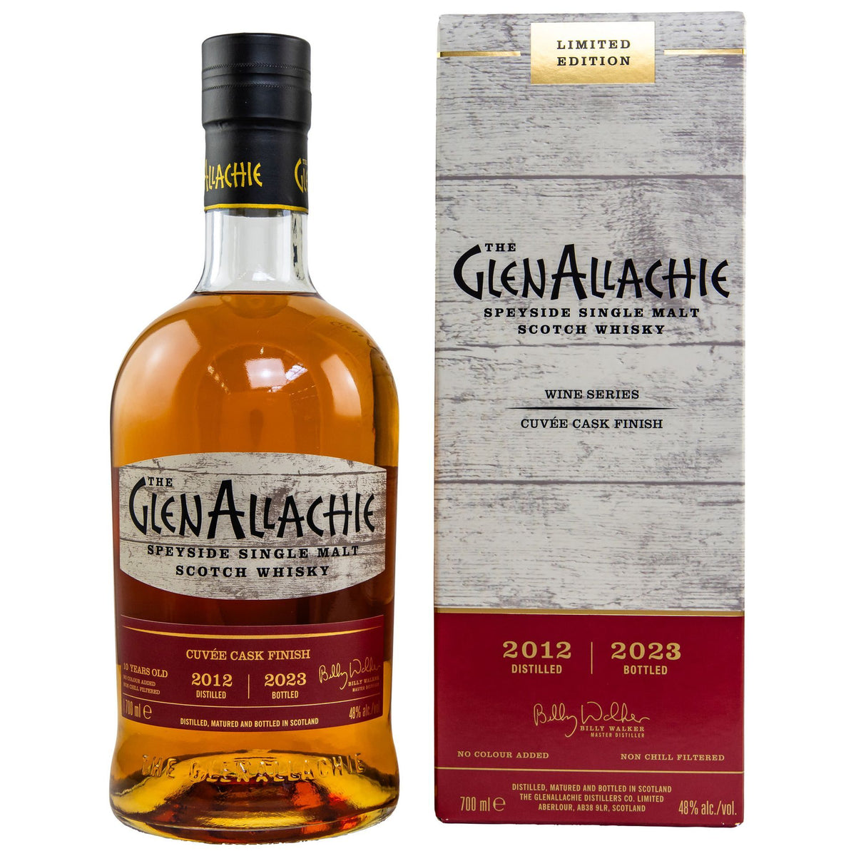 Glenallachie 10 Jahre 2012/2023 Wine Cuvee Barrique Finish