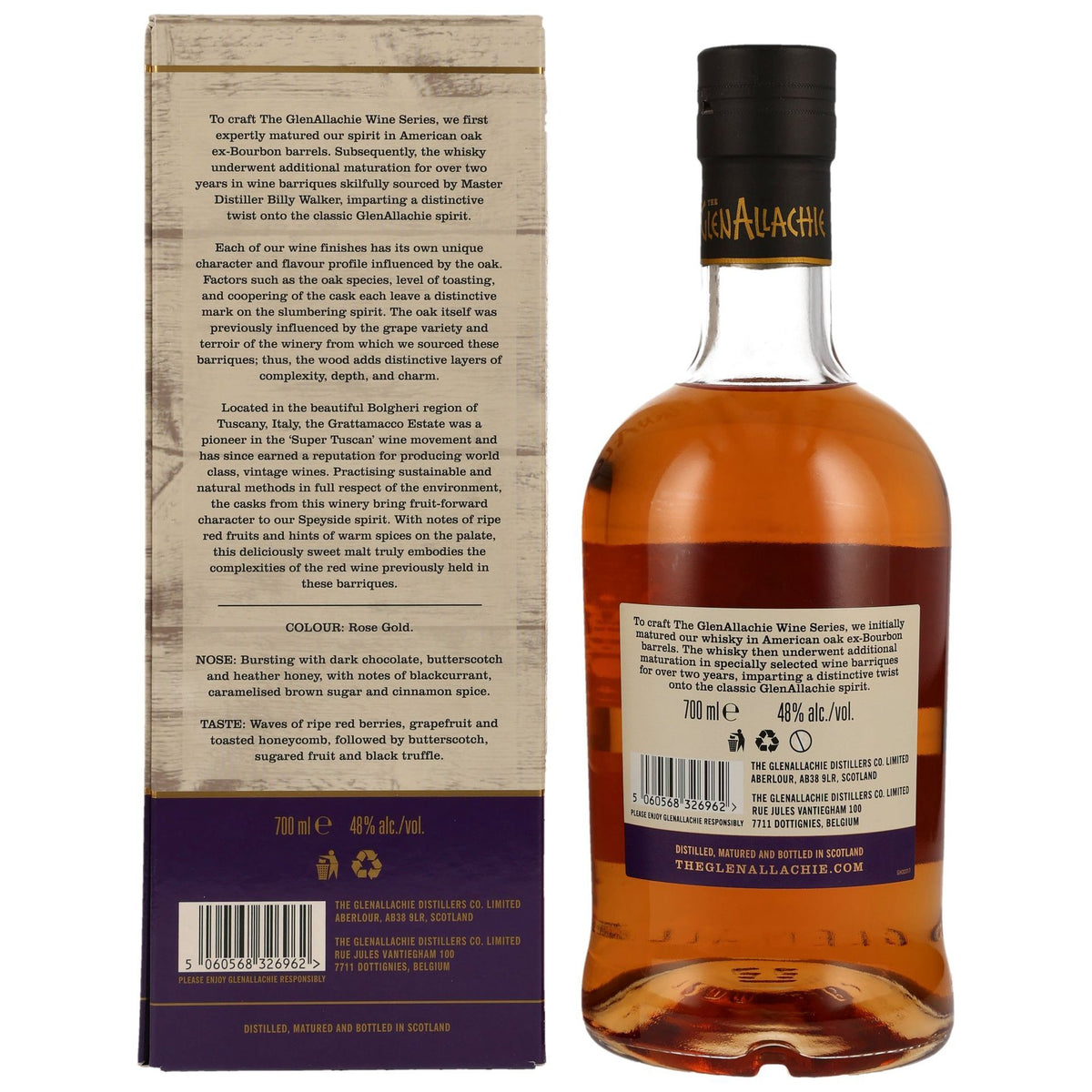 Glenallachie 10 Jahre Grattamacco Wine Finish
