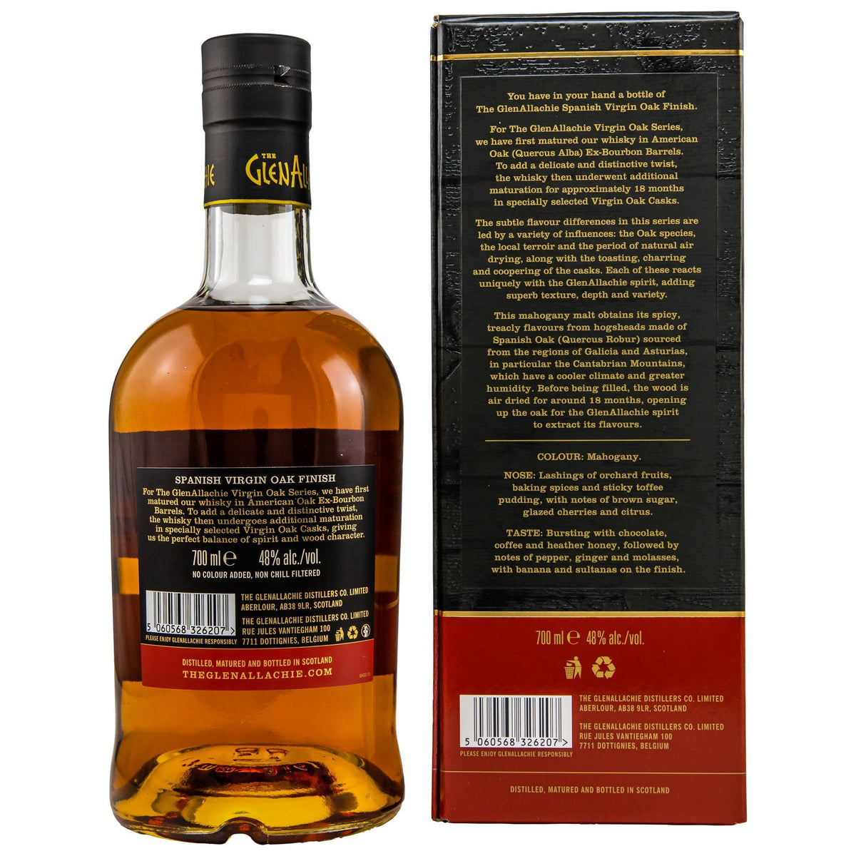 Glenallachie 10 Jahre Spanish Oak Wood Finish