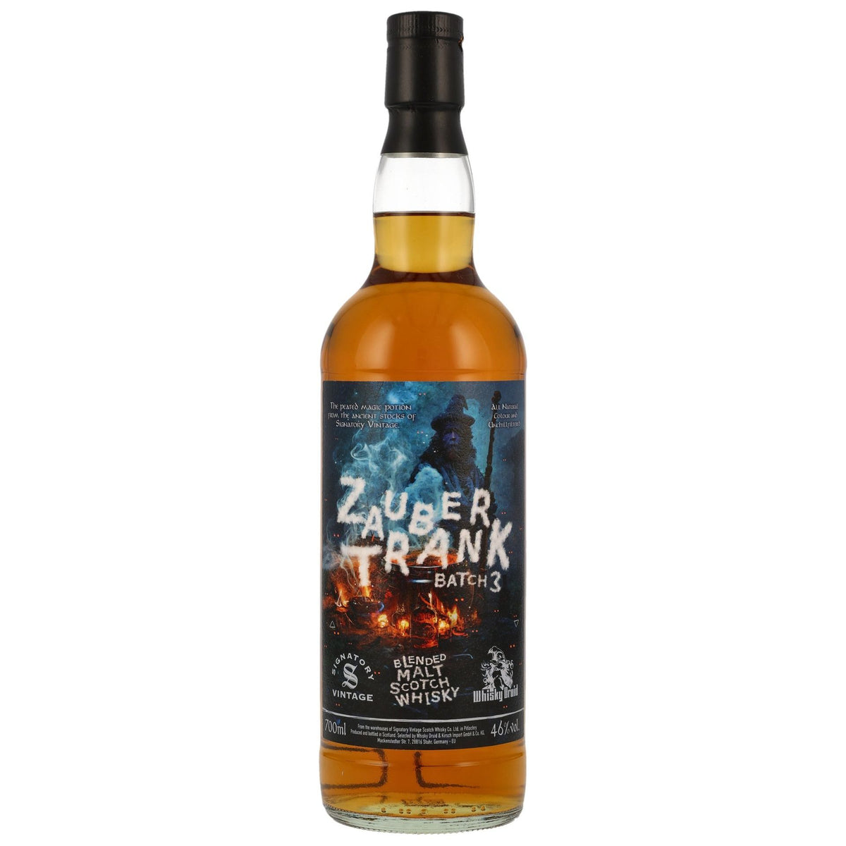 WhiskyDruid Zaubertrank Batch 3 Scotch Blended Malt Whisky