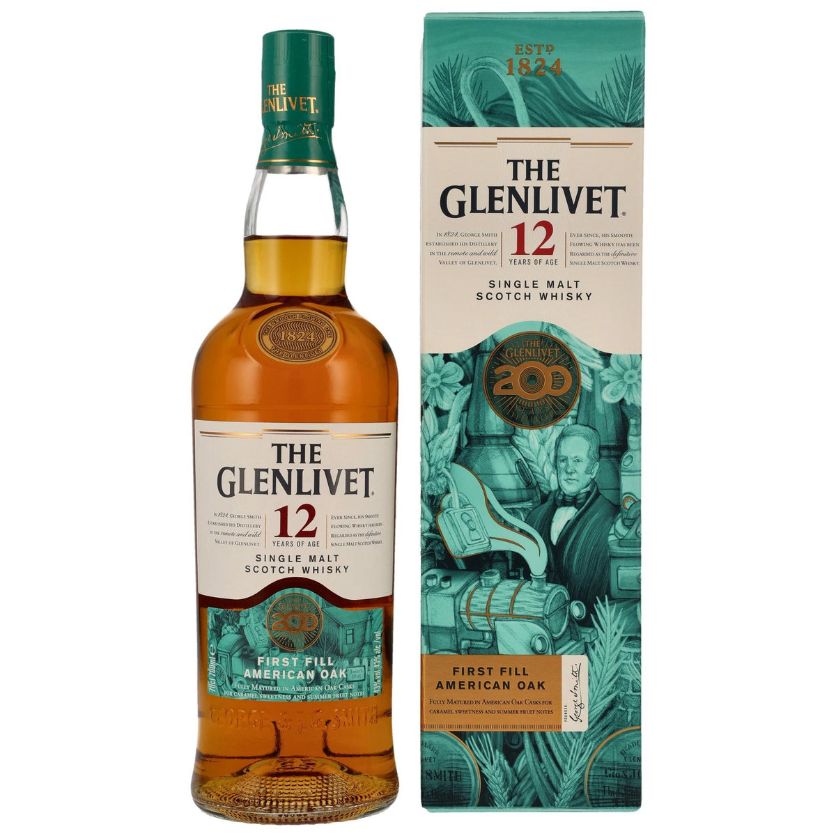 Glenlivet 12 Jahre 200Year Anniversary Edition