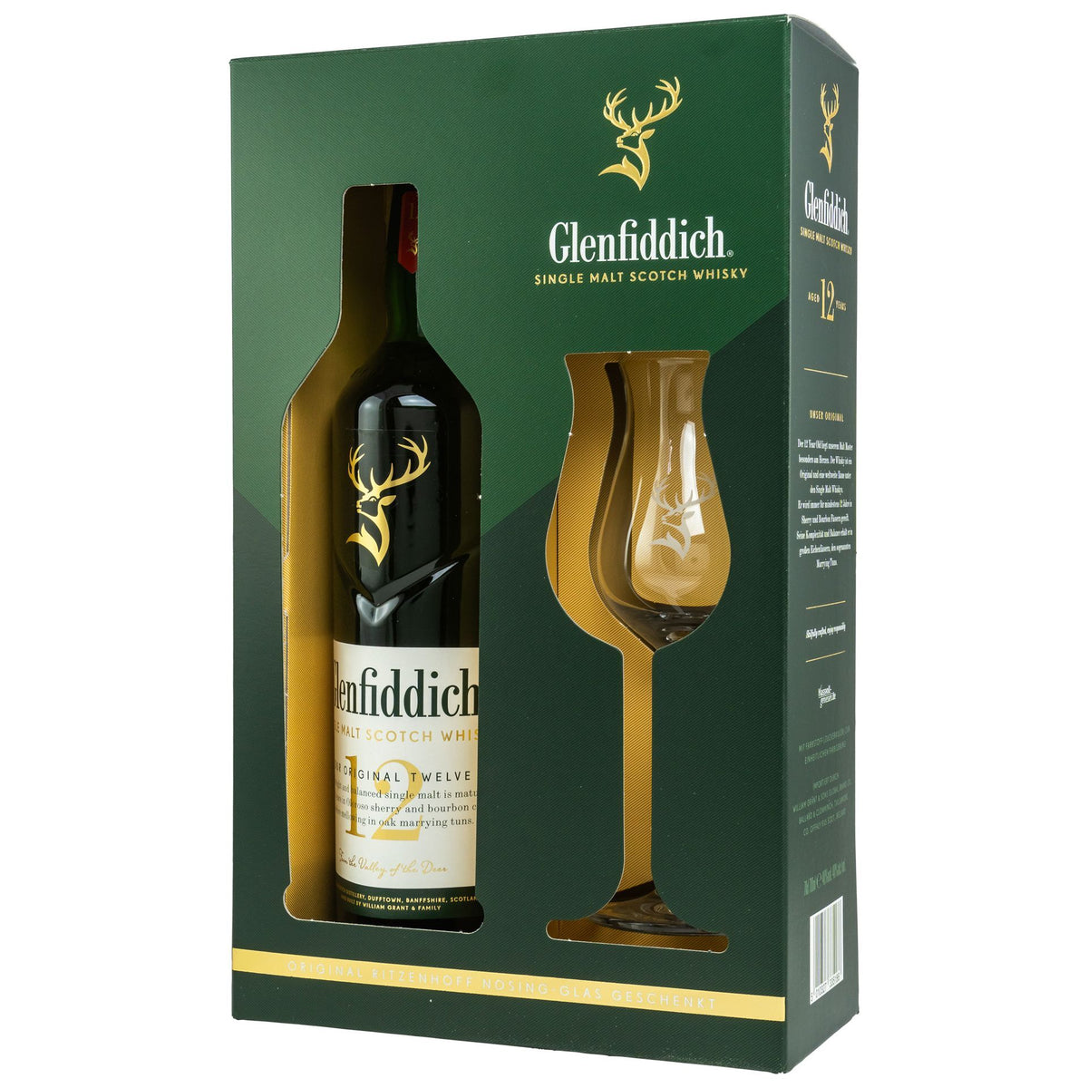 Glenfiddich 12 Jahre mit Nosingglas