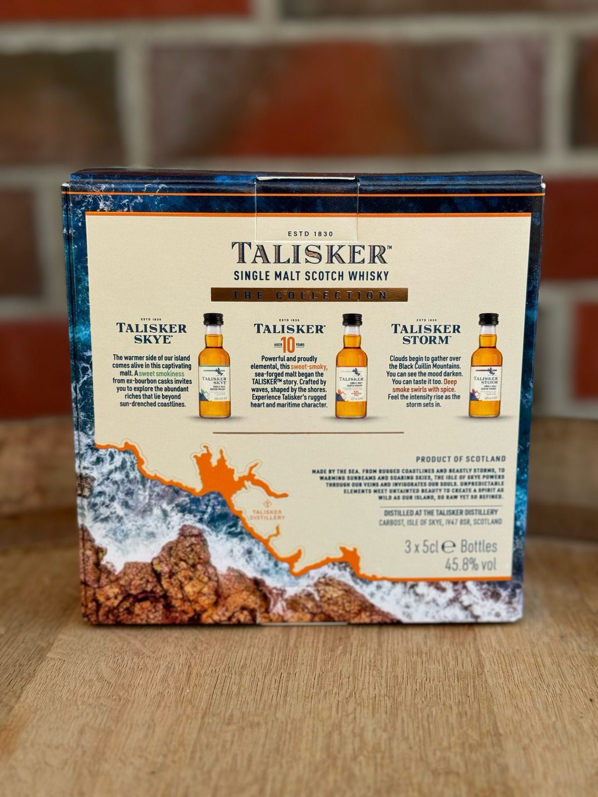 Talisker Miniaturen Set 3x0,05cl