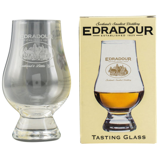 Tasting Glas Glencairn Edradour in GP