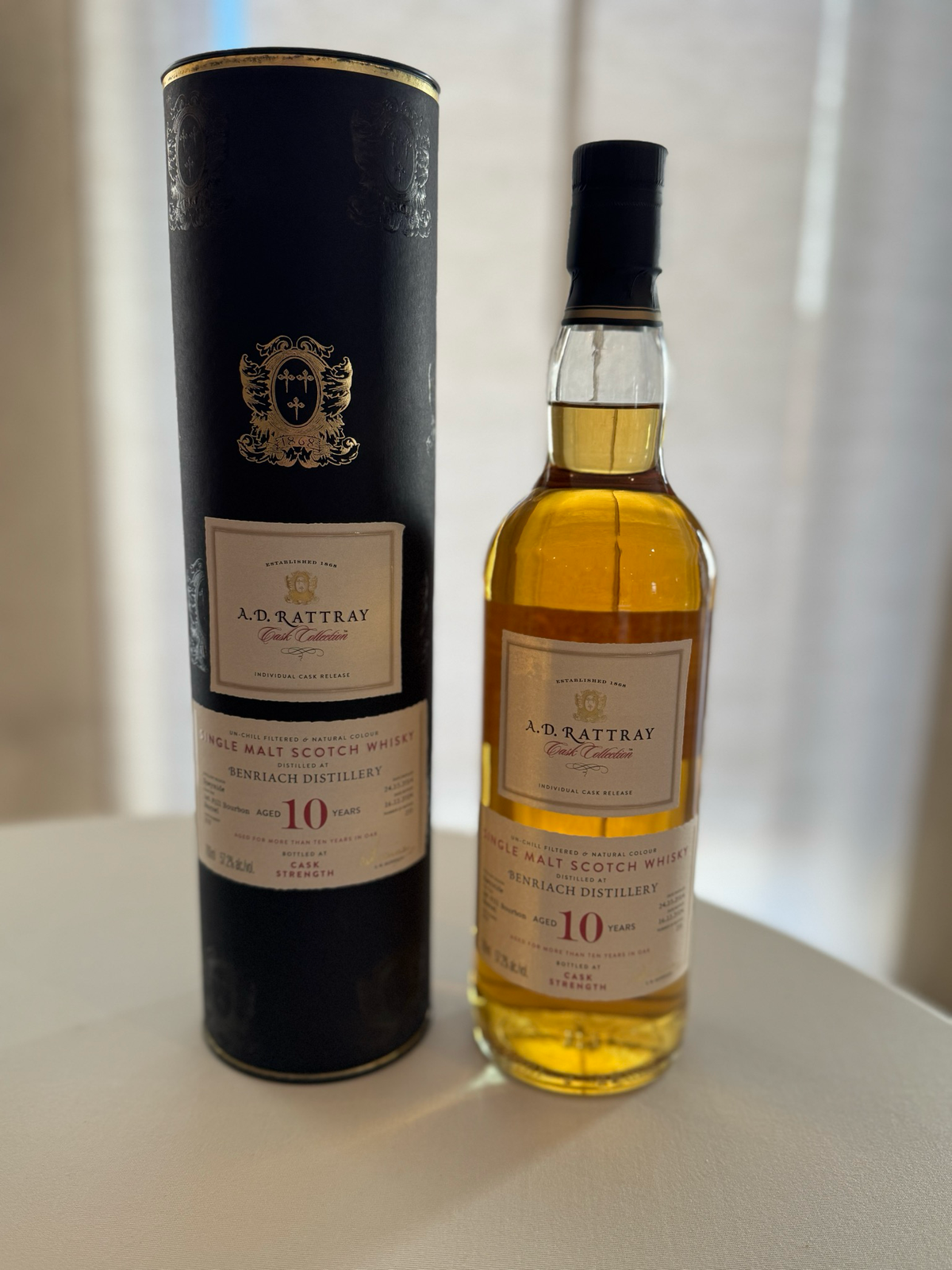Benriach 10 Jahre A.D. Rattray