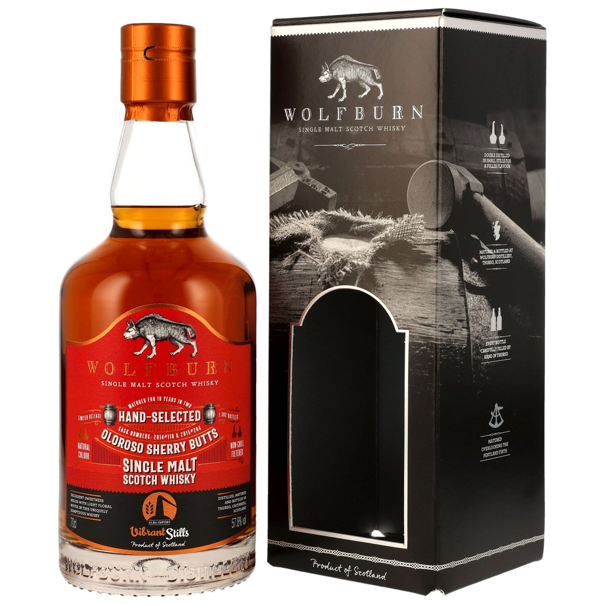 Wolfburn Vibrant Stills 2025 10 Jahre