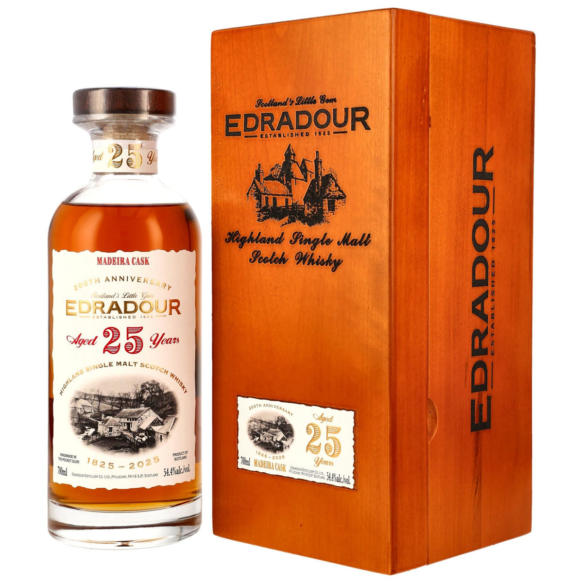 Edradour 25 Jahre Madeira Fass 903 200th Anniversary