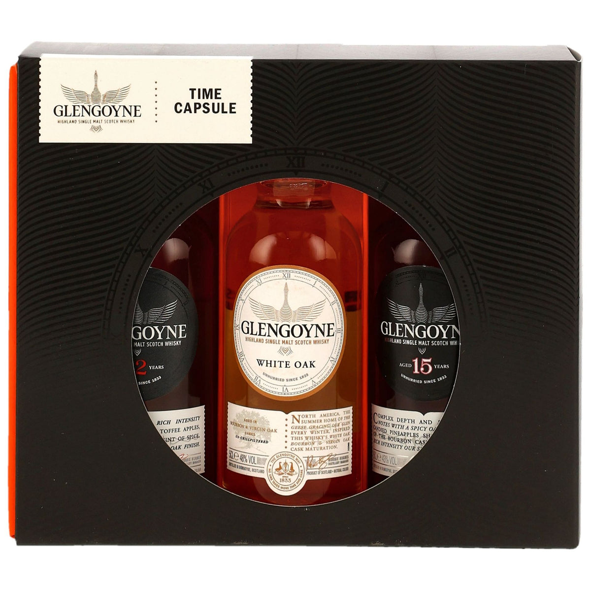 Glengoyne Time Capsule Miniatur Collection 3 x 5cl