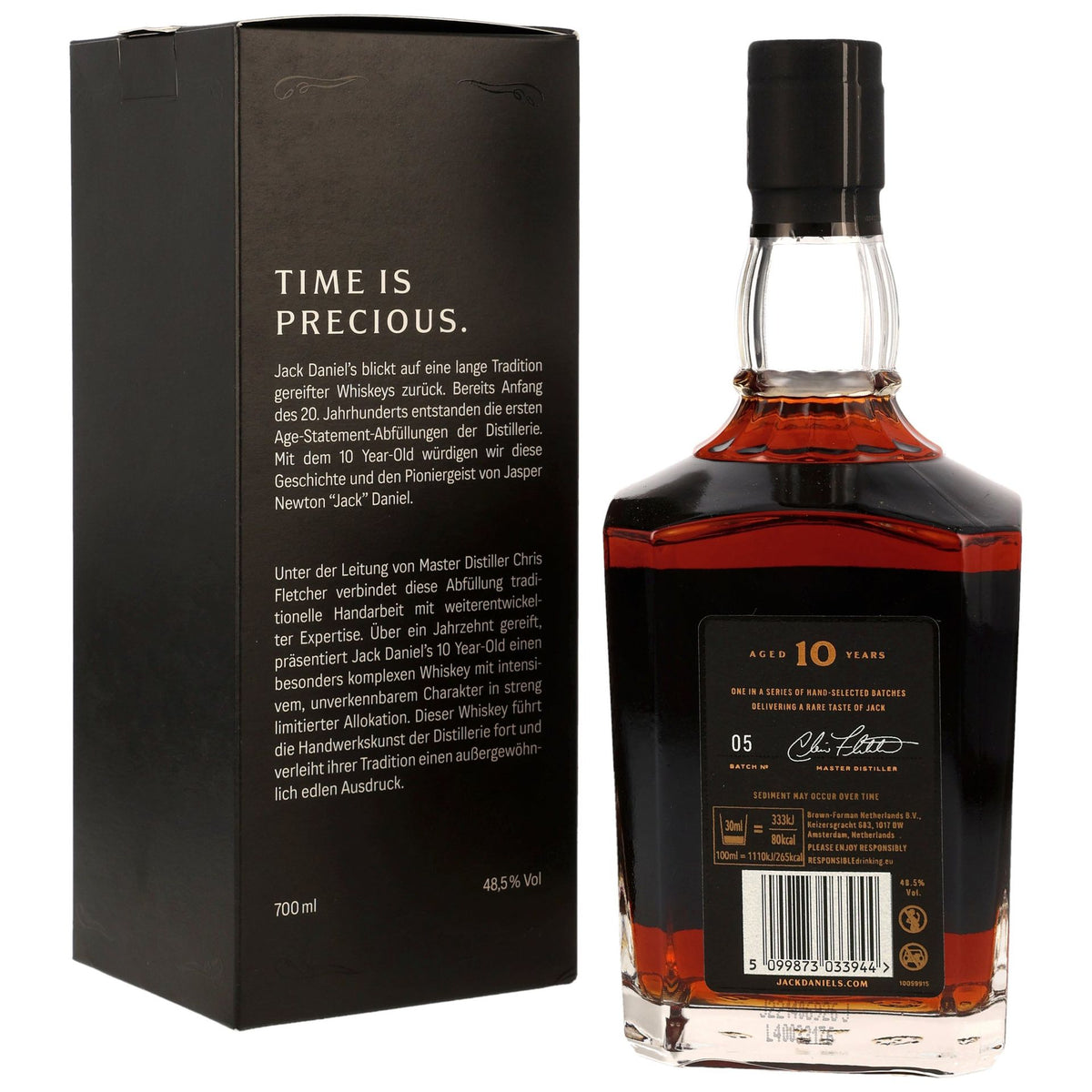Jack Daniels 10 Jahre Batch 5