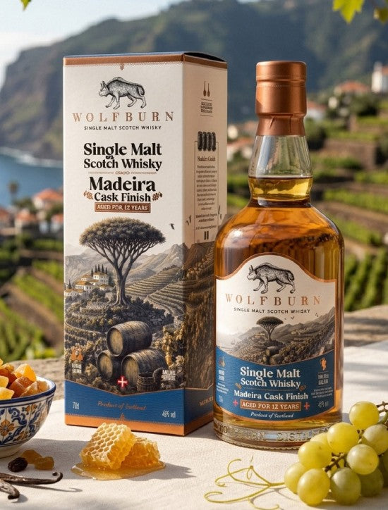 Wolfburn 12 Jahre Madeira Fass